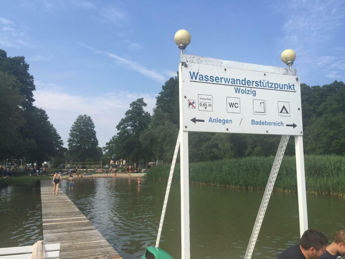 Ferienwohnung Vor Den Toren Berlins Heidesee Dış mekan fotoğraf